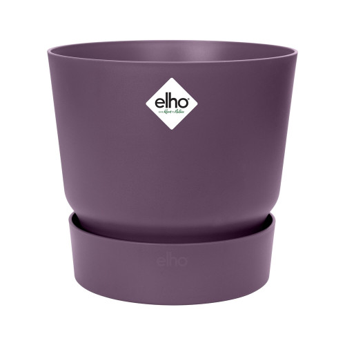 Pot rond Greenville, coloris vintage prune - D. 14