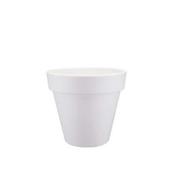 Pot Ø50 cm blanc  Pure round