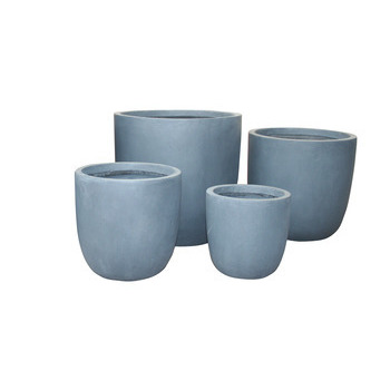 Pot uf, gris anthracite Ø 65 x H. 62 cm