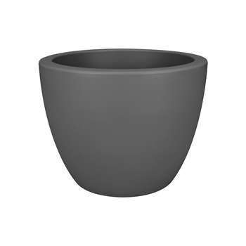 Pot Ø50 cm anthracite Pure Soft round