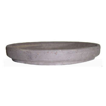 Soucoupe ronde en terre cuite, Ø 9 cm