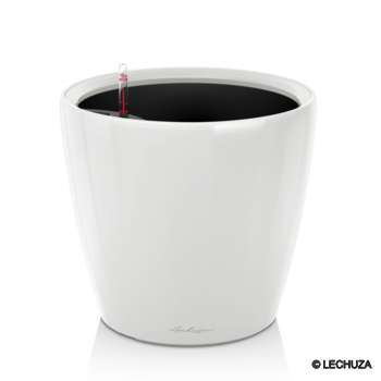 Pot Classico Premium en polypropylène, blanc Ø 35