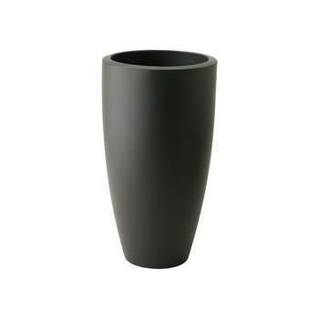 Pot rond haut: anthracite d.49cm