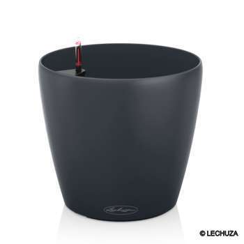 Pot Classico Color, coloris gris ardoise D. 21xH.