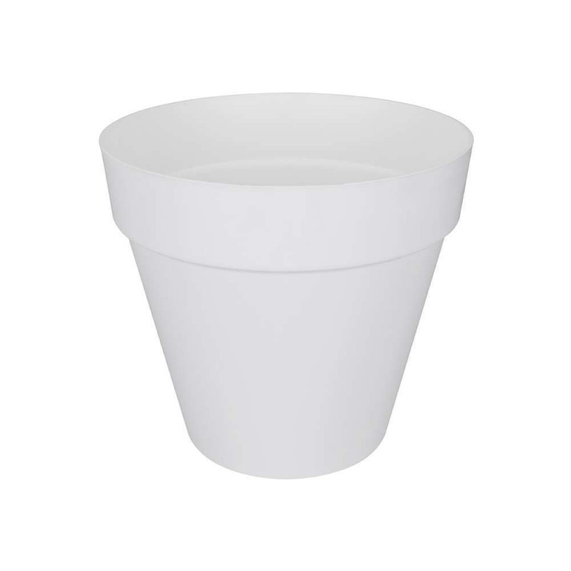Pot Loft Rond sur roues + réservoir plastique inje