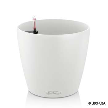 Pot Classico Color, coloris blanc D. 35xH. 33cm