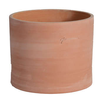 Pot cylindre en terre cuite L. 29 x H. 23cm