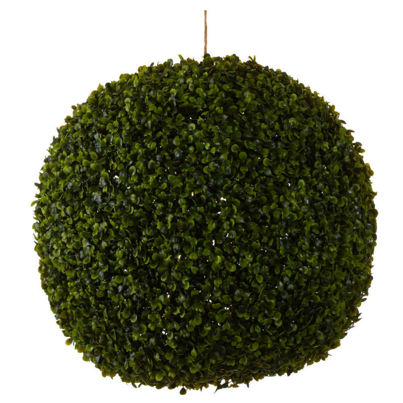 Plante artificielle : Boule buis vert - D. 45cm