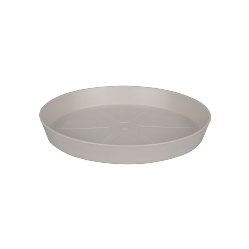 Soucoupe Loft Urban ronde en plastique gris - D. 1