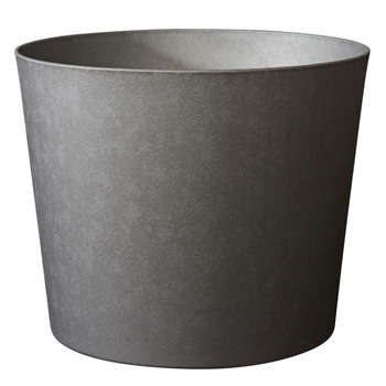 Pot conique Element, coloris ardoise - D. 39cm
