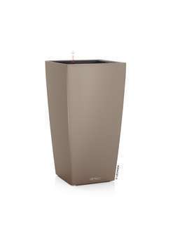 Pot Cubico Color, coloris brun sable D. 40cm