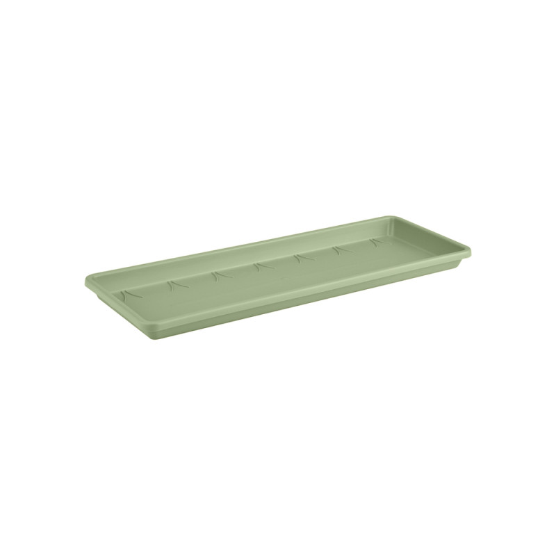 Soucoupe pour balconnière Barcelona 50, vert pista