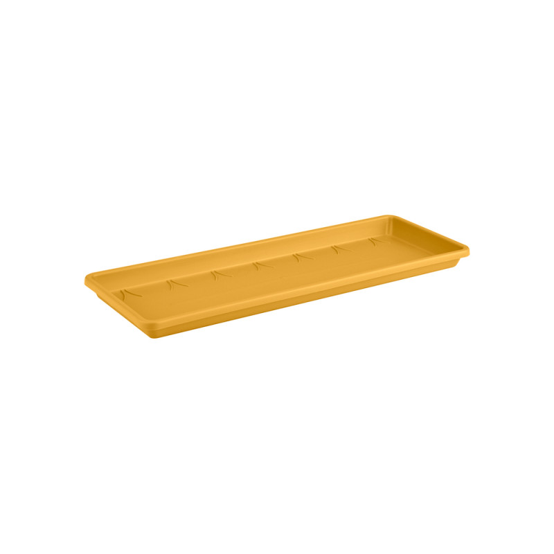 Soucoupe pour jardinière Barcelona 70 jaune miel -