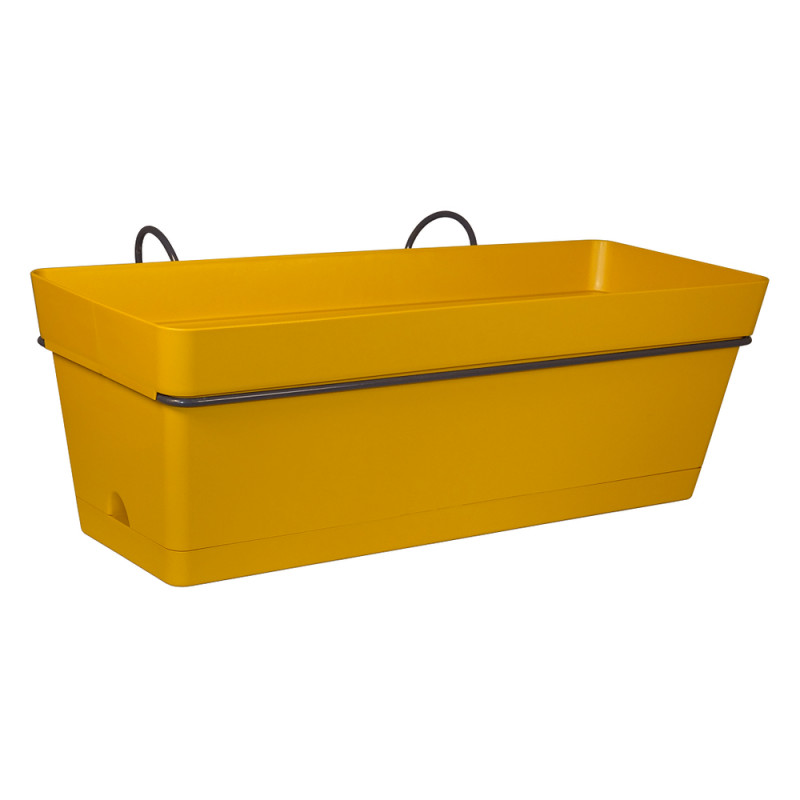 Kit mini jardinière Cocoripot pollen 30 avec plate