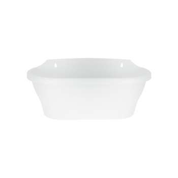 Jardinière mur : blanc, 39x16,5x17,1cm
