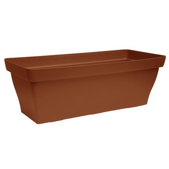 Jardinière Romeo, terre cuite : L. 58cm