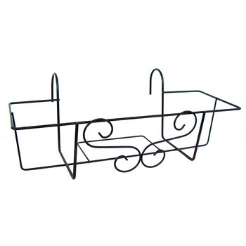 Support balconnière étroit, gris L. 50 x 17 cm