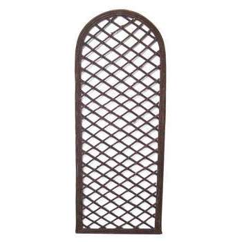 Treillis arrondi, en saule - l. 45 x H. 120 cm