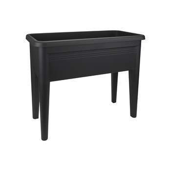Potager sur pieds 'Green Basics' noir - L. 75,5xl.