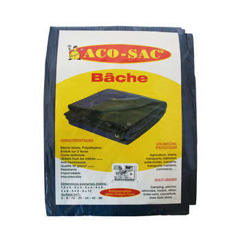 Bache armée : standard polypropylene tissée 90 g/m