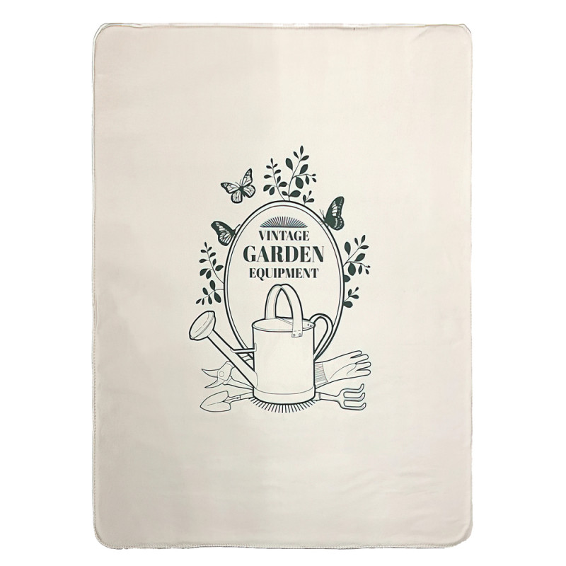 Couverture jardin Vintage garden - 130x180cm