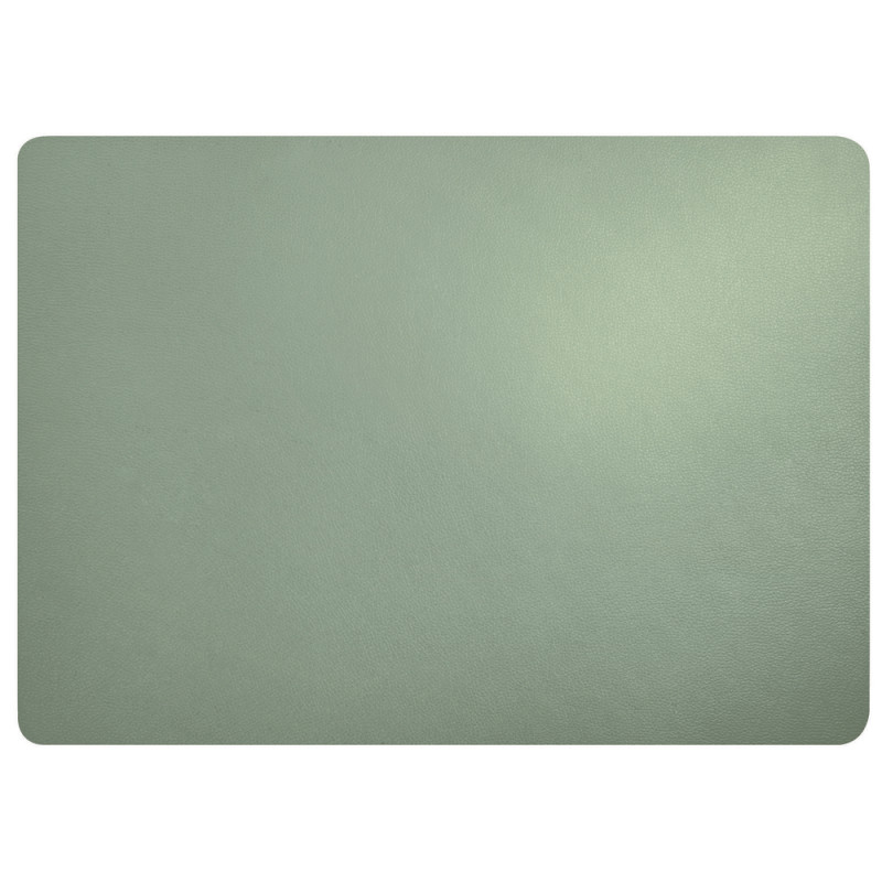 Set de table rectangulaire, coloris vert menthe -