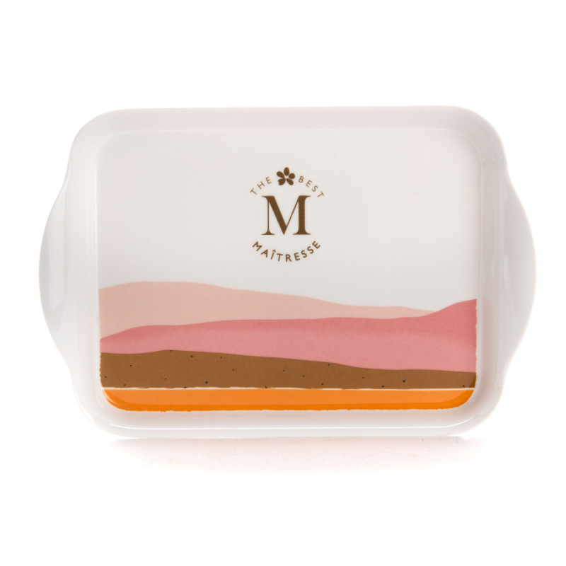 Plateau The best Maîtresse pour 2 mugs
