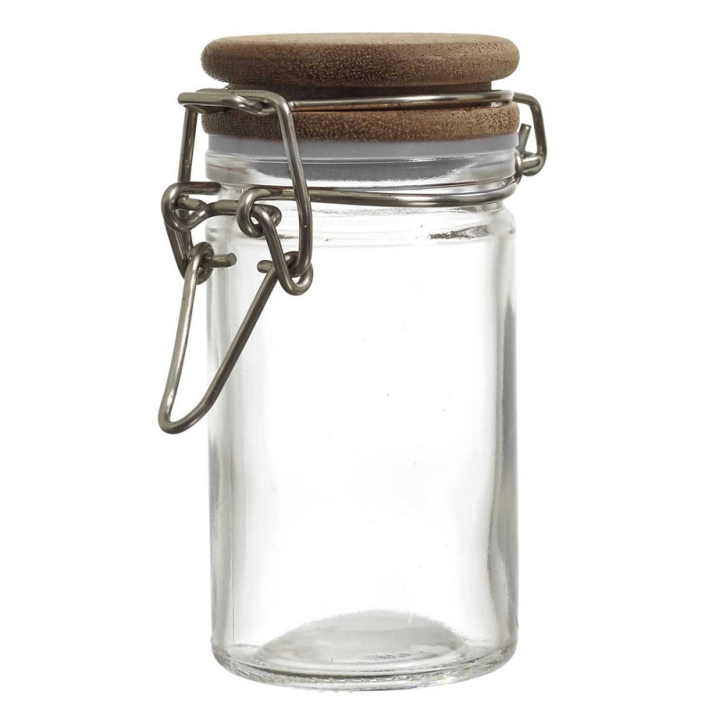 Verrine avec couvercle en acacia - 70ml