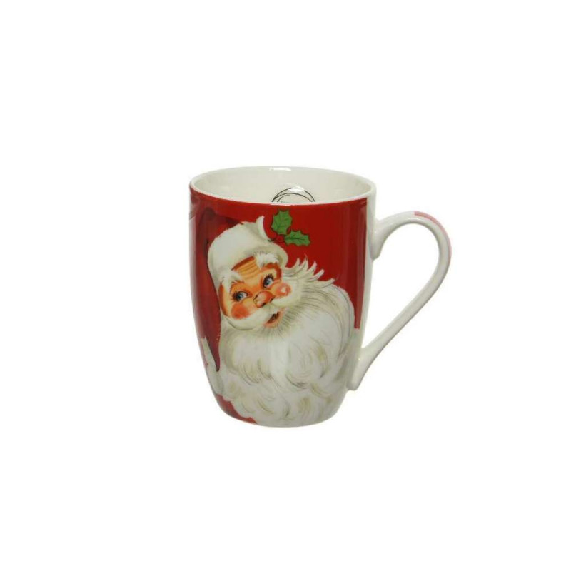 Mug Père Noël - H. 10cm - 3 modèles différents pos