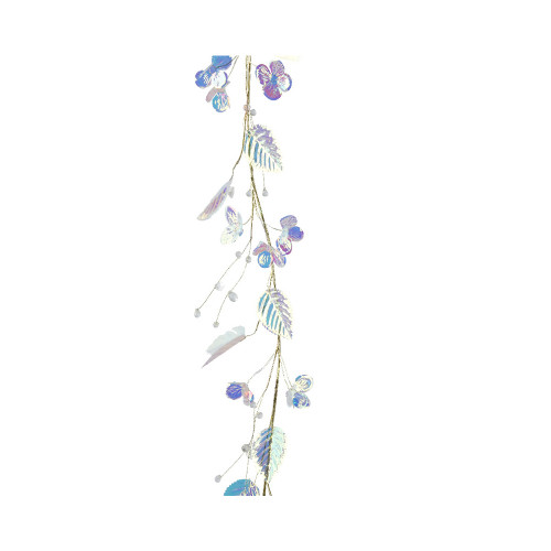 Guirlande perles irisées 1,30m