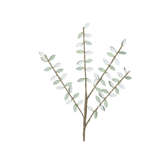 Suspension de Noël : feuillage acrylique, coloris