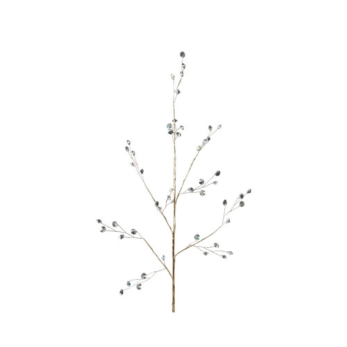 Suspension de Noël : feuillage acrylique, coloris