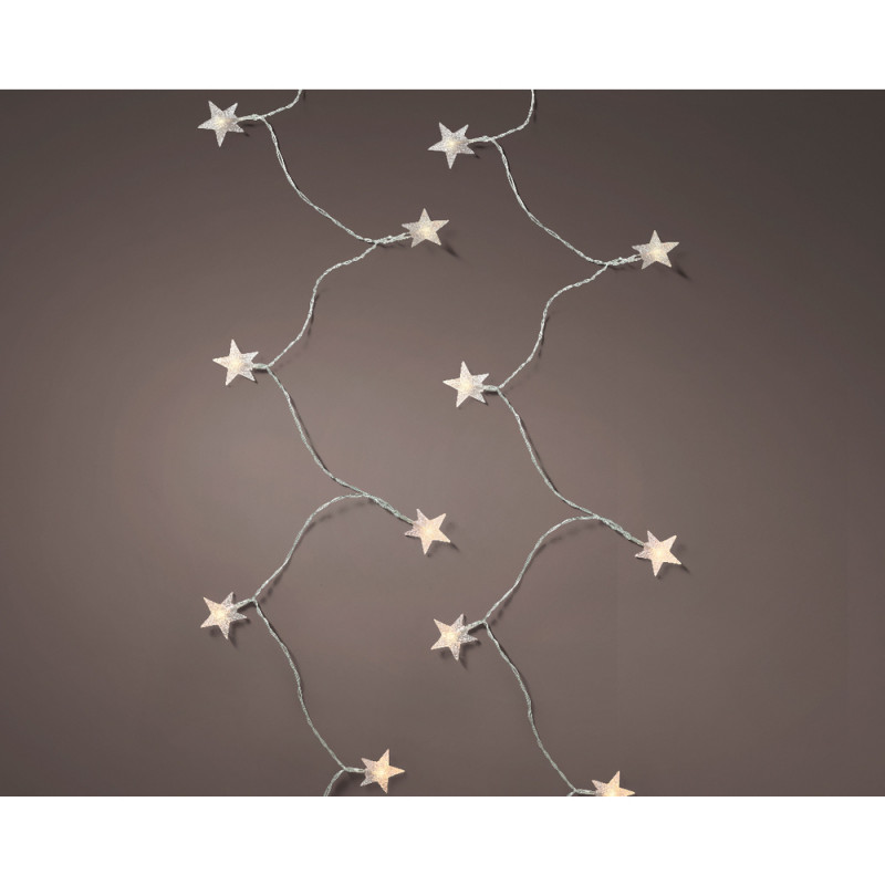 Guirlande lumineuse animée Noël Star, 24 led - bla