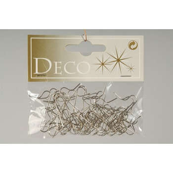 Crochet pour boules 35mm x50 argent