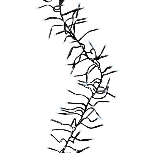 Guirlande grappe 2040 LED blanc froid: 17m