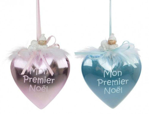 Cur 1Er Noel Rose blanc bleu