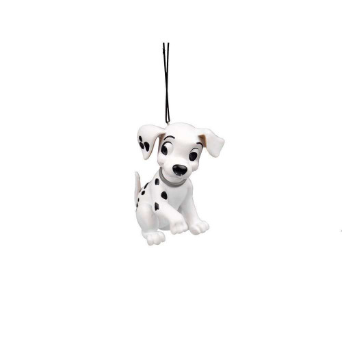Suspension de Noël : dalmatien, figurine en résine