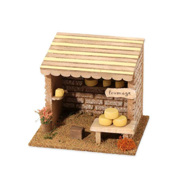 Décor pour crèche de Noël Fromagerie 15x13x13 cm