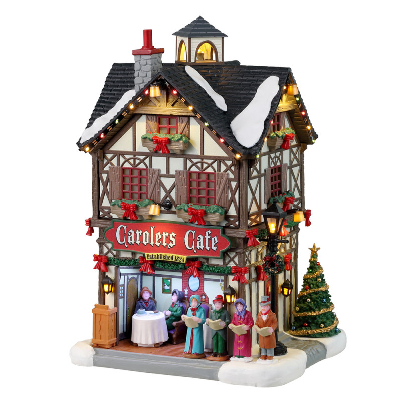 Café des Carolers pour village de Noël