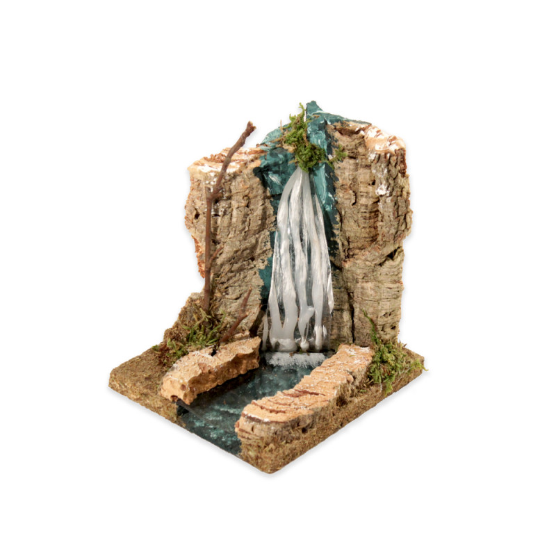 Petite cascade pour décoration de crèche
