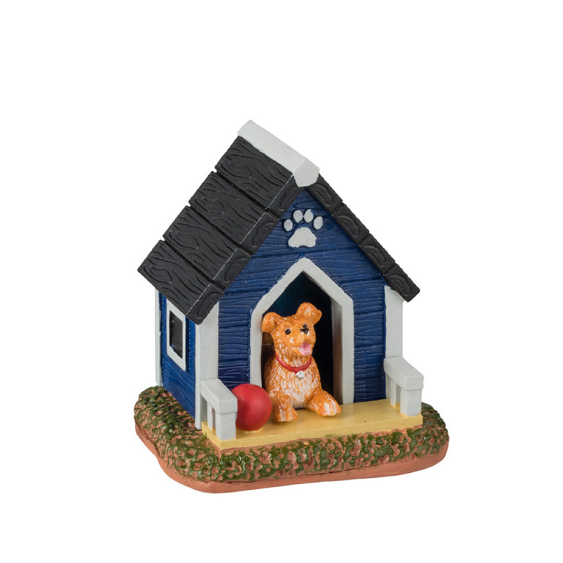 Figurine de Noël : La niche de Fluffy - H. 5,3cm