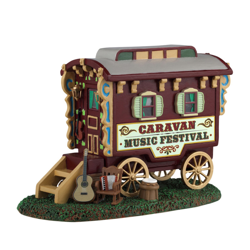 Figurine de Noël : La caravane de musique de Carni