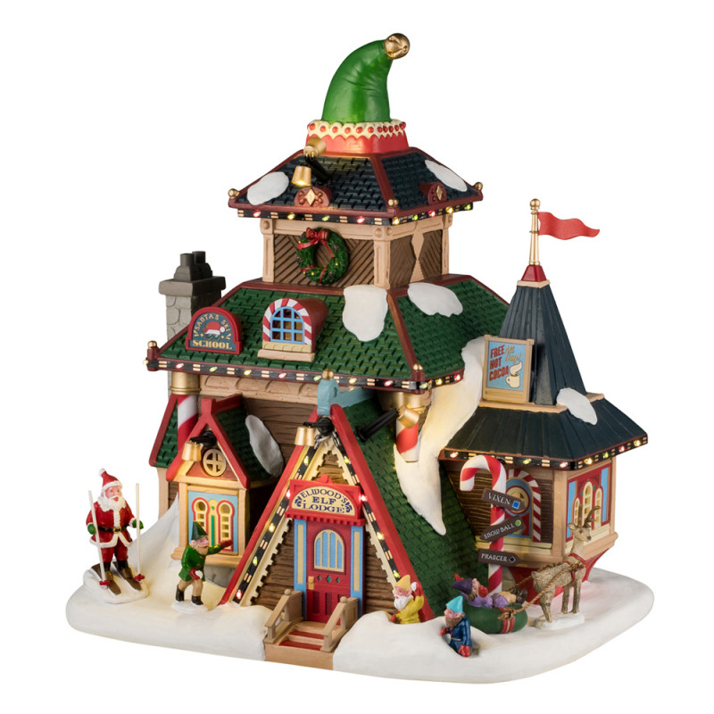 Scène animée, Vail village, gîte des lutins Elwood