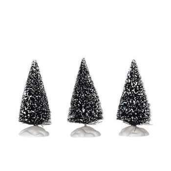Sapins enneigés x 3 H. 2,7cm