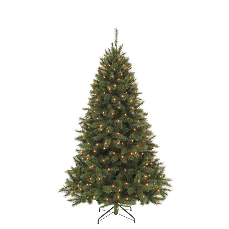 Sapin de Noël artificiel 'Bristlecone' vert pré-il