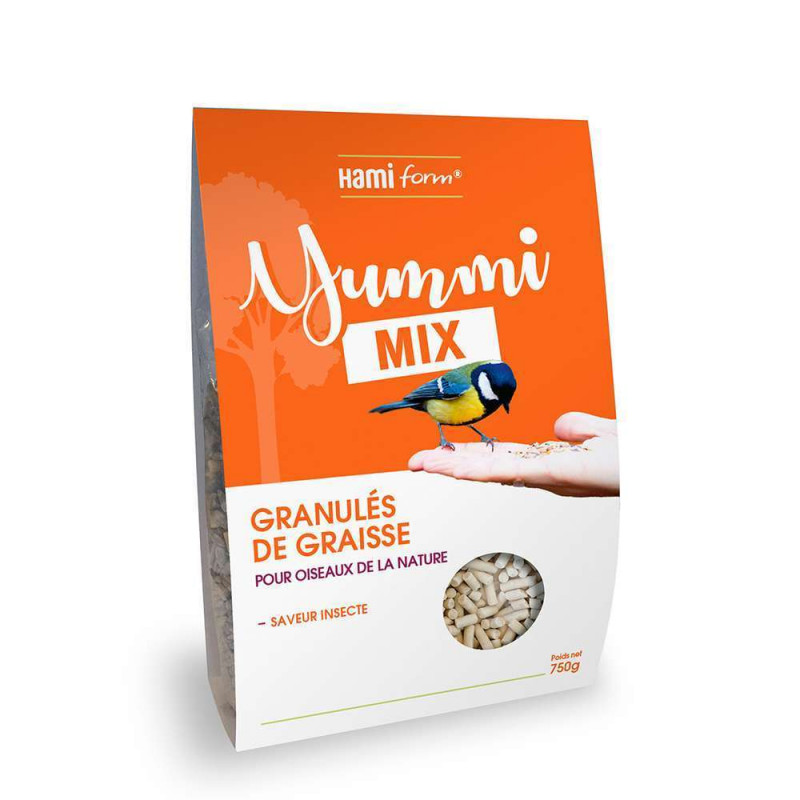 Granulés de graisse - saveur insecte pour oiseaux