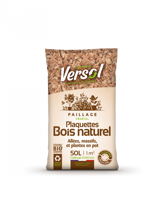 COPEAUX DE BOIS NATUREL - 50L